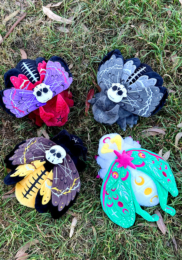 Death's Head Hawkmoth [Red/Purple] | PLUSH