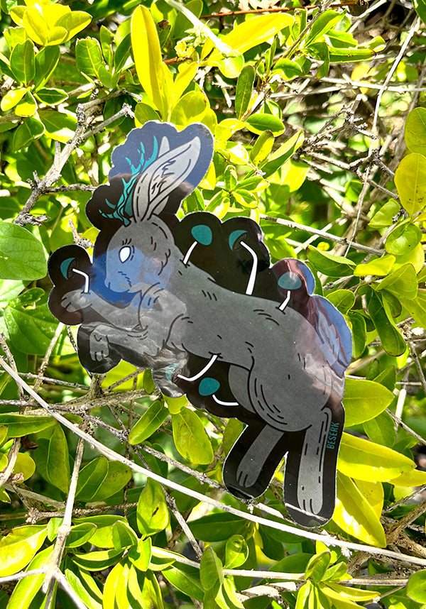 Mushroom Jackalope | STICKER