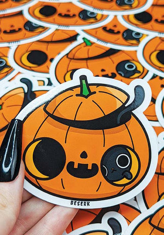 Peeking Pumpkin | VINYL STICKER