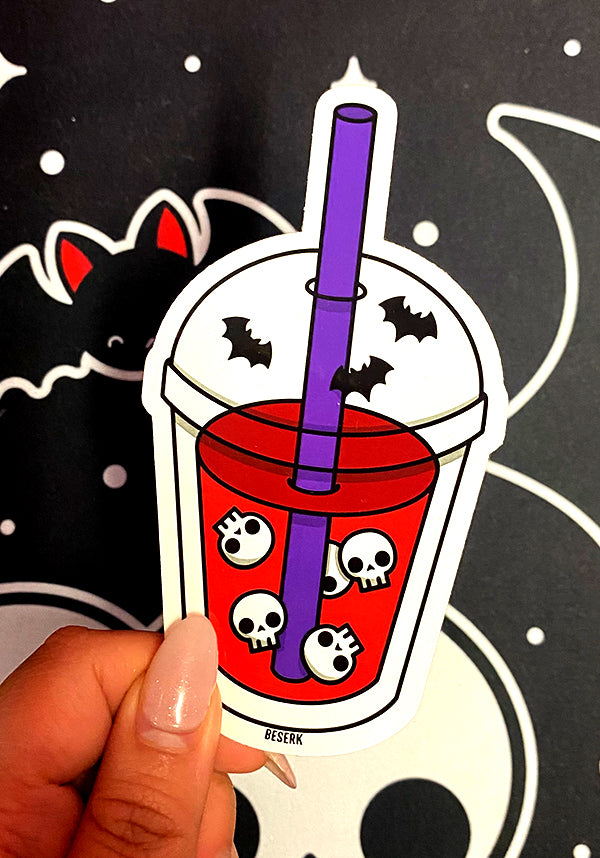 Beserk - Spooky Boba Vinyl Sticker - Buy Online Australia