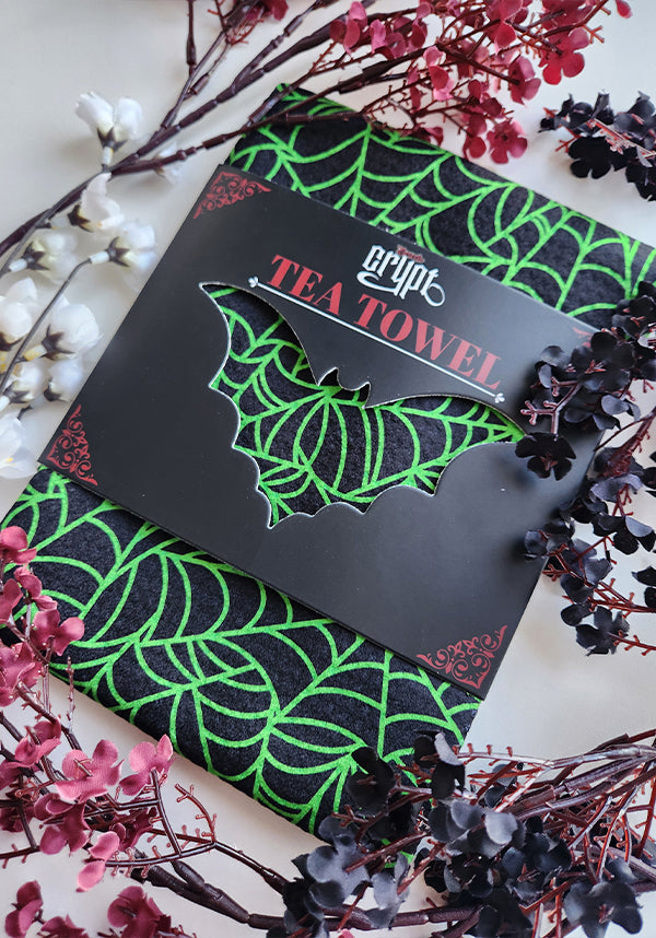 Webbed [Green] | TEA TOWEL