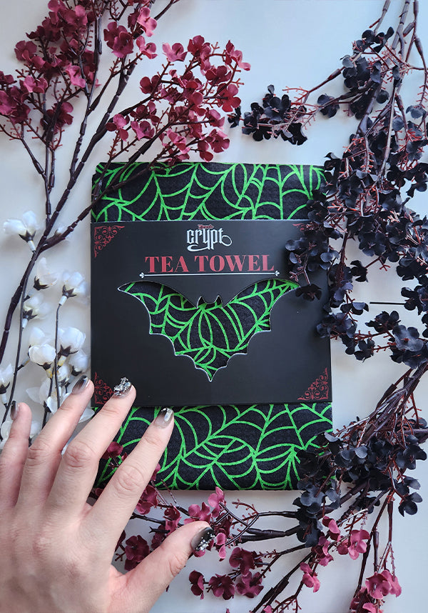 Webbed [Green] | TEA TOWEL