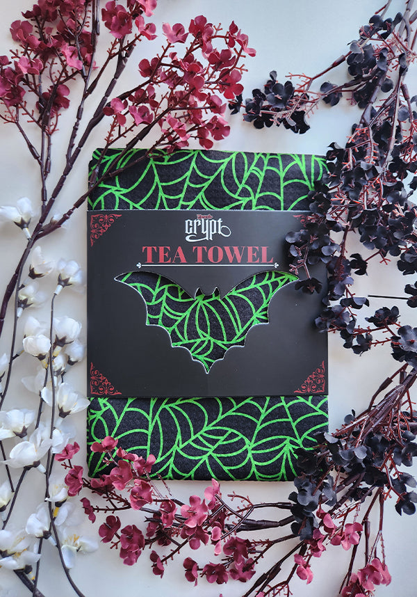 Webbed [Green] | TEA TOWEL