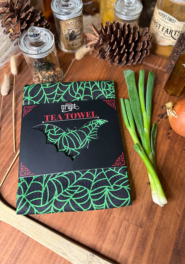 Webbed [Green] | TEA TOWEL