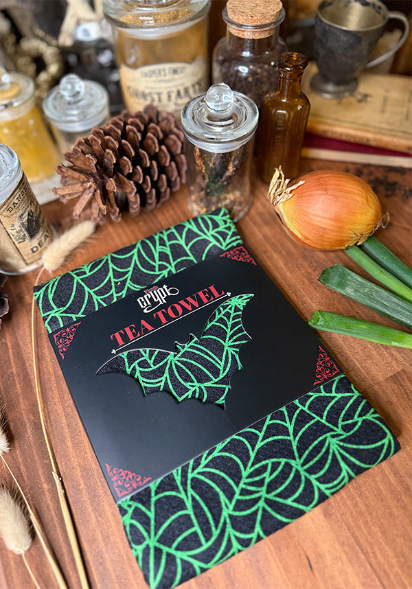 Webbed [Green] | TEA TOWEL