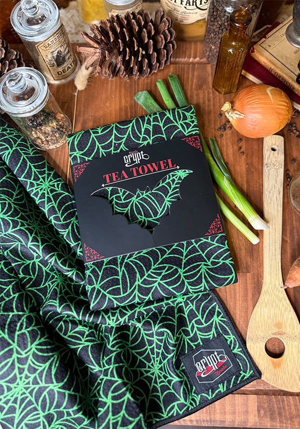 Webbed [Green] | TEA TOWEL