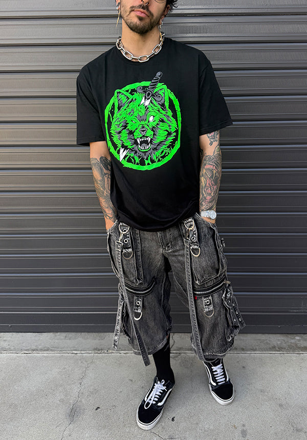 Wolfs Watch [Neon Green] | T-SHIRT