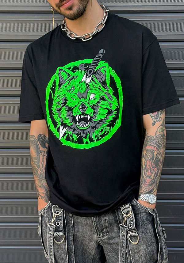 Wolfs Watch [Neon Green] | T-SHIRT