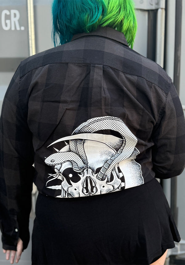Grim Venom [Grey] | FLANNEL