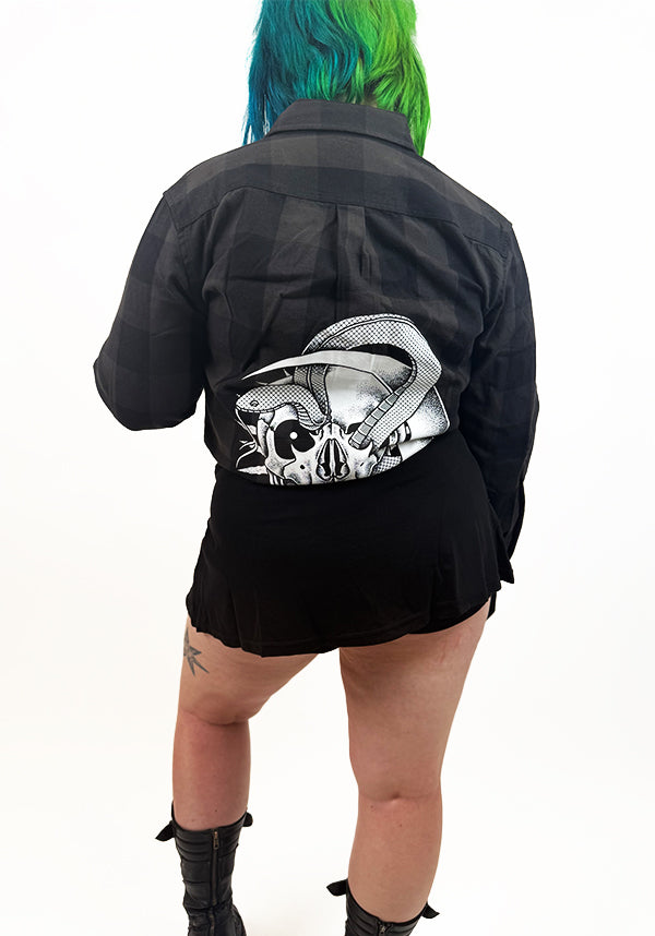 Grim Venom [Grey] | FLANNEL