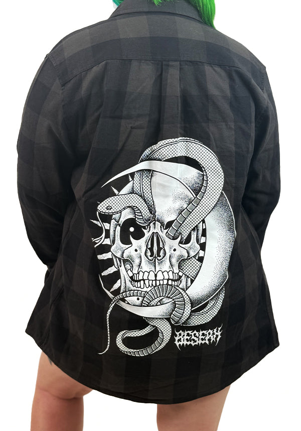 Grim Venom [Grey] | FLANNEL