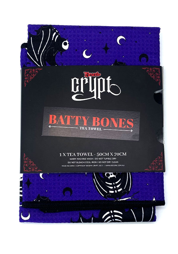 Batty Bones | TEA TOWEL