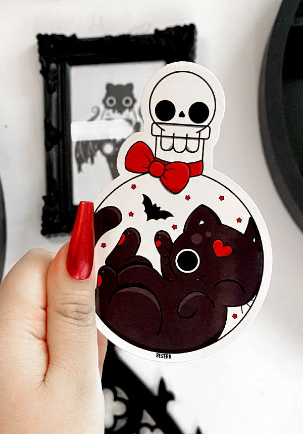 Feline Fine STICKER - Online Australia