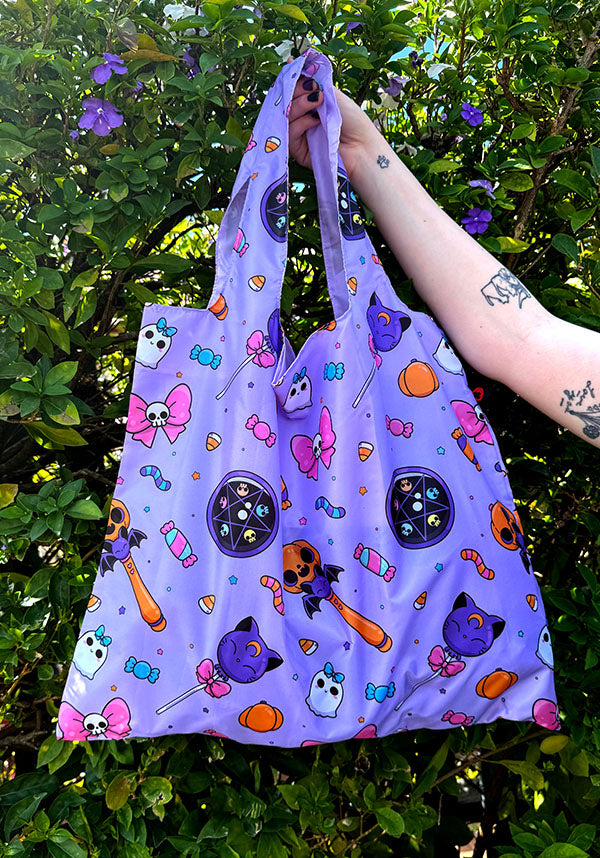 Ghoul Power [Purple] | REUSABLE TOTE BAG