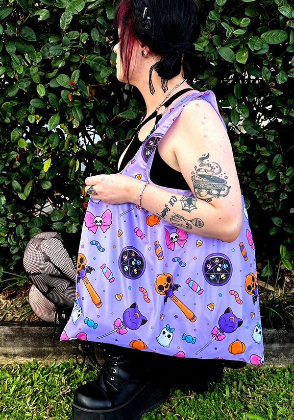 Ghoul Power [Purple] | REUSABLE TOTE BAG