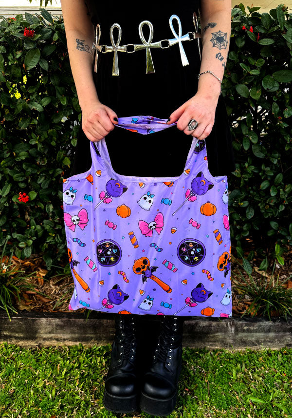 Ghoul Power [Purple] | REUSABLE TOTE BAG