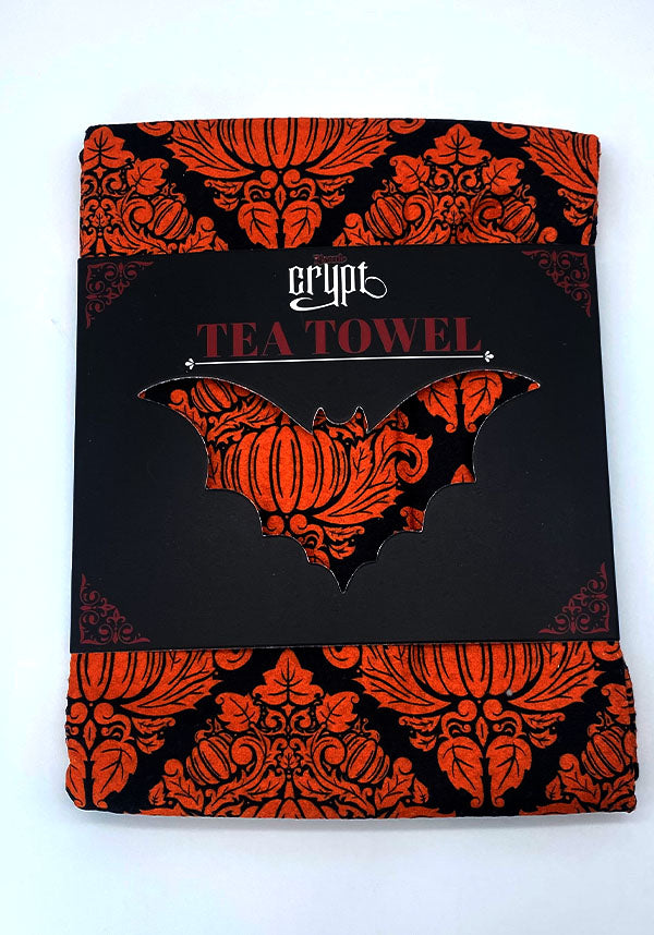 Haunted Harvest [Orange] | TEA TOWEL