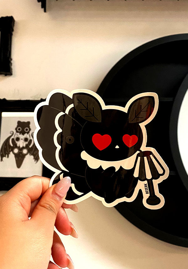 Kawaii Mothman Lamp | VINYL STICKER