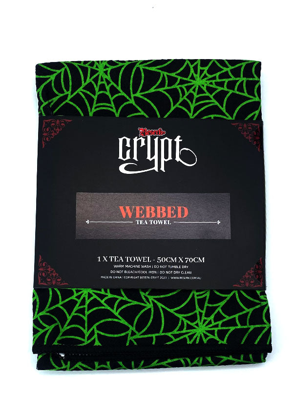 Webbed [Green] | TEA TOWEL