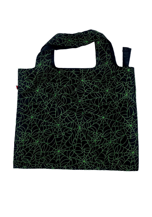 Webbed [Green] | REUSABLE TOTE BAG
