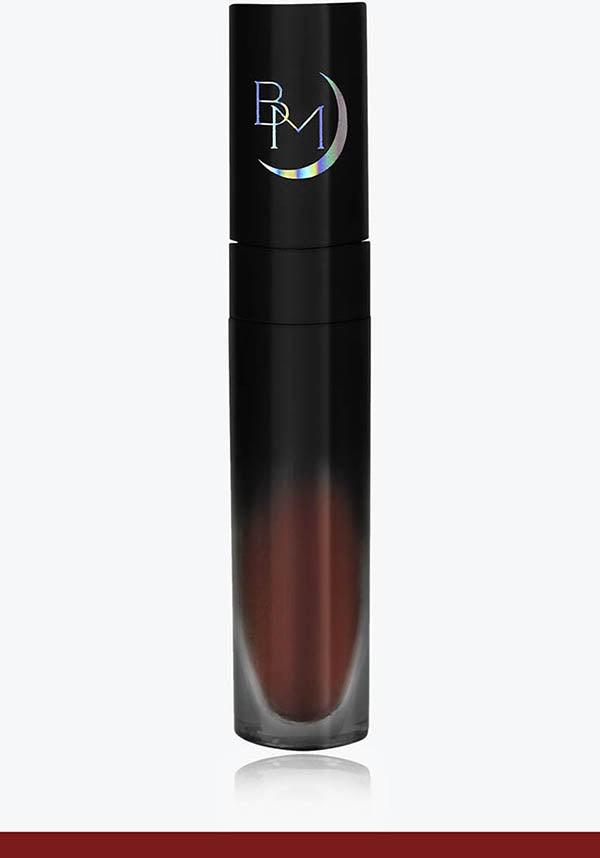Deranged | LIQUID LIPSTICK - Beserk - all, all ladies, black moon cosmetics, blackmooncosmetics, BMCDE0110121-BES, clickfrenzy15-2023, colour:red, cosmetics, dec21, deep red, discountapp, exclusive, fp, goth, gothic, labelexclusive, labelvegan, ladies, lips, lipstick, liquid lipstick, make up, makeup, R091221, red, vegan