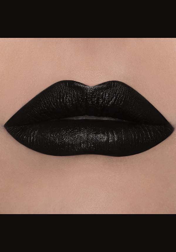 Omen | SINISTER SATIN LIPSTICK - Beserk - all, black, black moon cosmetics, blackmooncosmetics, BMC210921, clickfrenzy15-2023, cosmetics, discountapp, exclusive, featured, fp, goth, gothic, gothic cosmetics, halloween, halloween cosmetics, labelexclusive, labelvegan, lip, lips, lipstick, make up, makeup, nov21, R071121, vegan