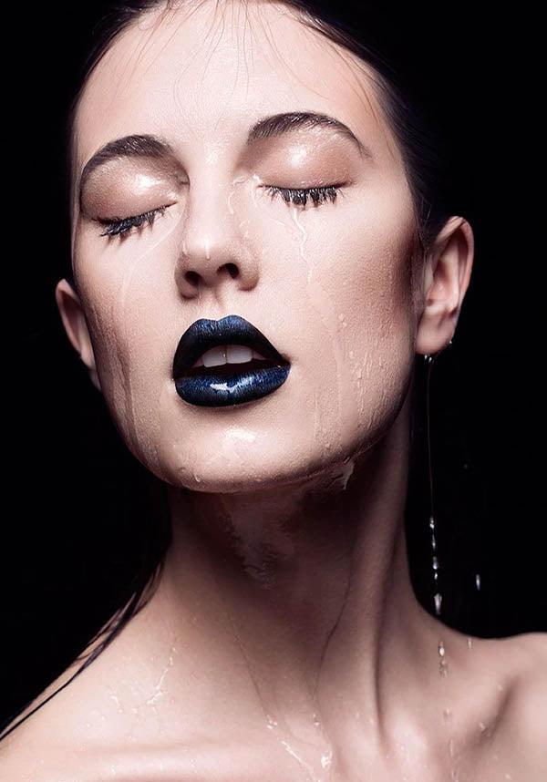 Sorrow [Black Metals] | LIQUID LIPSTICK - Beserk - all, all ladies, blue, BMCDE0110121-BES, clickfrenzy15-2023, colour:blue, cosmetics, dark blue, dec21, discountapp, exclusive, fp, goth, gothic, labelexclusive, labelvegan, ladies, lips, lipstick, liquid lipstick, make up, makeup, matte, metallic, R091221, shimmer, vegan