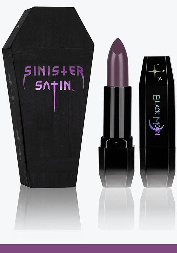 The Fog | SINISTER SATIN LIPSTICK - Beserk - all, black moon cosmetics, blackmooncosmetics, BMC210921, clickfrenzy15-2023, colour:purple, cosmetics, dark purple, discountapp, exclusive, fp, goth, gothic, gothic cosmetics, halloween, halloween cosmetics, labelexclusive, labelvegan, lip, lips, lipstick, make up, makeup, nov21, purple, R071121, vegan