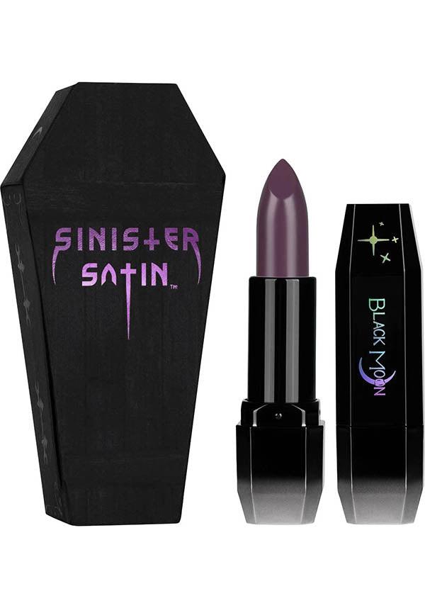 The Fog | SINISTER SATIN LIPSTICK - Beserk - all, black moon cosmetics, blackmooncosmetics, BMC210921, clickfrenzy15-2023, colour:purple, cosmetics, dark purple, discountapp, exclusive, fp, goth, gothic, gothic cosmetics, halloween, halloween cosmetics, labelexclusive, labelvegan, lip, lips, lipstick, make up, makeup, nov21, purple, R071121, vegan