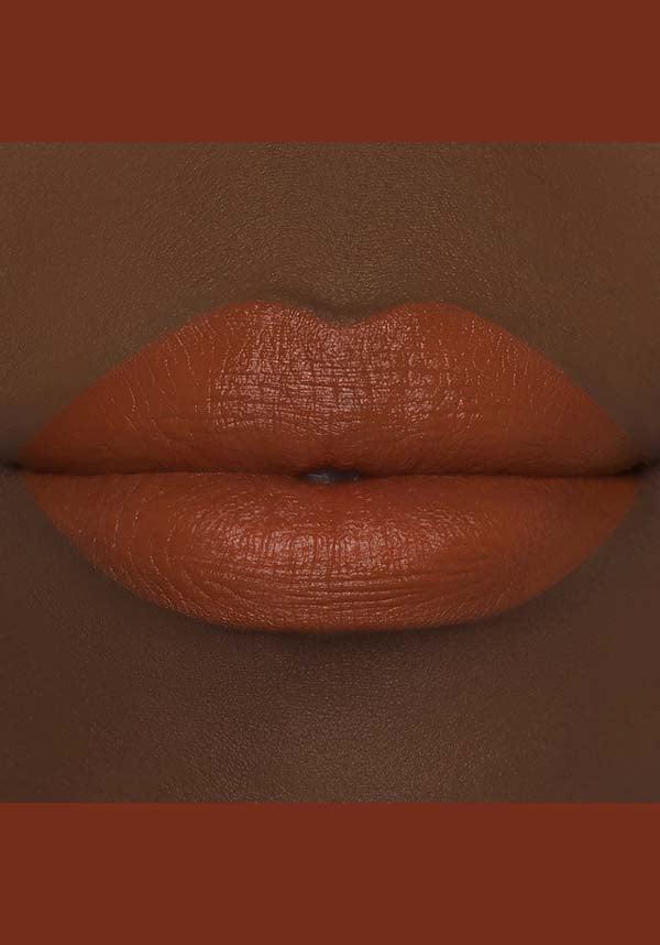 Trick ‘R Treat | SINISTER SATIN LIPSTICK - Beserk - all, black moon cosmetics, blackmooncosmetics, BMC210921, clickfrenzy15-2023, colour:orange, cosmetics, discountapp, exclusive, goth, gothic, halloween, halloween cosmetics, halloween makeup, labelexclusive, labelsale, labelvegan, lip, lips, lipstick, make up, makeup, mysterypack2023, nov21, orange, R071121, reducesohsale, sale, sale cosmetics, vegan
