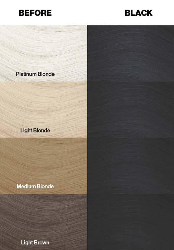 Black | HAIR COLOUR - Beserk - all, beserkstaple, black, clickfrenzy15-2023, cosmetics, crazy color, discountapp, dye, fp, goth, hair, hair black, hair colour, hair dye, hair dyes, labelvegan, repriced011222, vegan