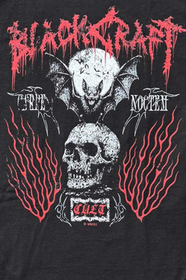 Blackcraft | Bat Skull T-SHIRT [PREORDER]