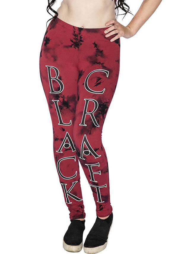 Blood Moon | LEGGINGS* - Beserk - all, all clothing, all ladies, all ladies clothing, clickfrenzy15-2023, clothing, discountapp, edgy, exclusive, feb23clearance-blackcraft30, goth, gothic, jan21, labelexclusive, ladies, ladies clothing, ladies pants, ladies pants + shorts, ladies pants and shorts, legging, leggings, mysterypack2023, pants, red, sale, tie dye, tie dyed, winter, winter clothing, winter wear, womens pants