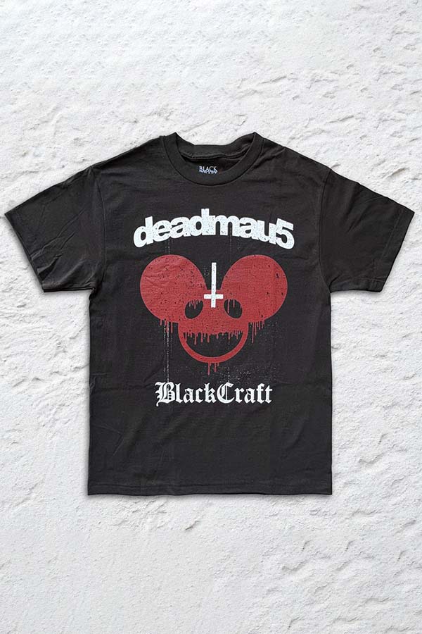 Blackcraft x Deadmau5 | Blood Mau5 T-SHIRT [PREORDER]