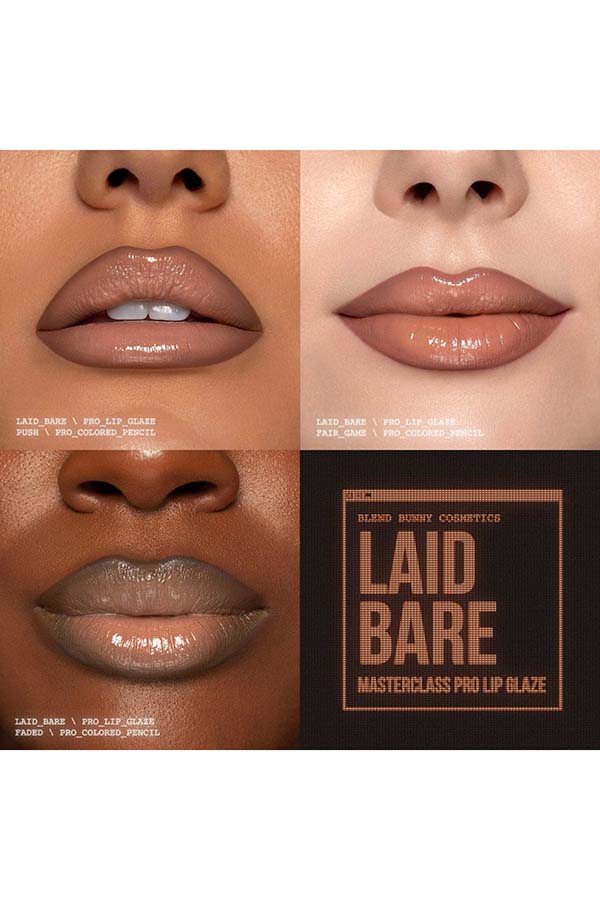 Masterclass Pro Neutrals [Laid Bare] | LIP GLAZE
