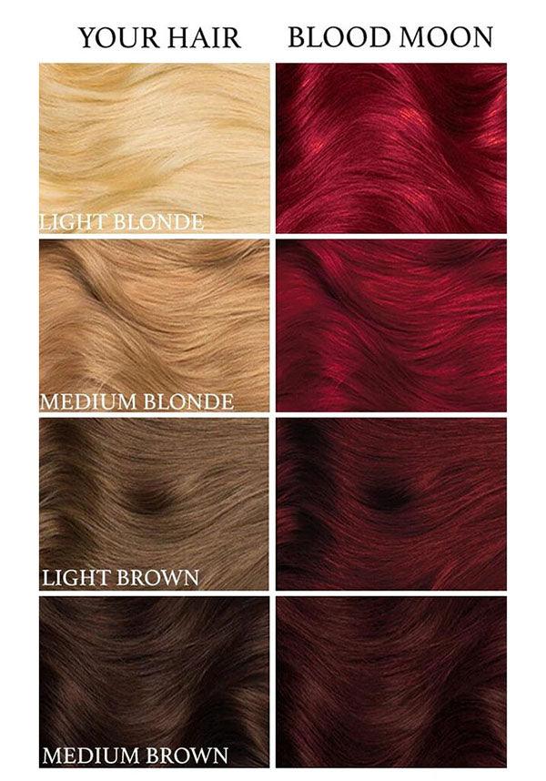 Blood Moon | HAIR DYE - Beserk - all, burgundy, clickfrenzy15-2023, cosmetics, discountapp, dye, fp, goth, hair, hair colour, hair dye, hair dyes, hair red, labelvegan, LT3083, luna tides, lunar tides, moon, red, vegan