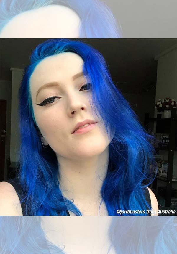 Blue Moon | CLASSIC COLOUR - Beserk - all, blue, clickfrenzy15-2023, cosmetics, cpgstinc, dark, discountapp, dye, ebaymp, fp, goth, hair blue, hair colour, hair dye, labelvegan, manic panic, manic panic hair, moon, vegan