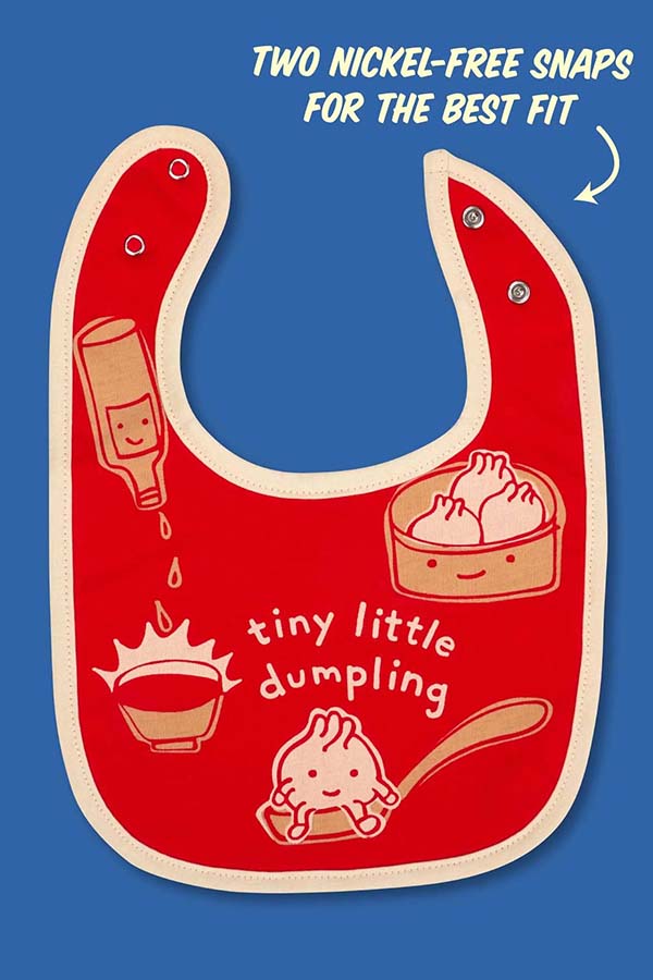 Dumpling Meltdown | BABY BIBS