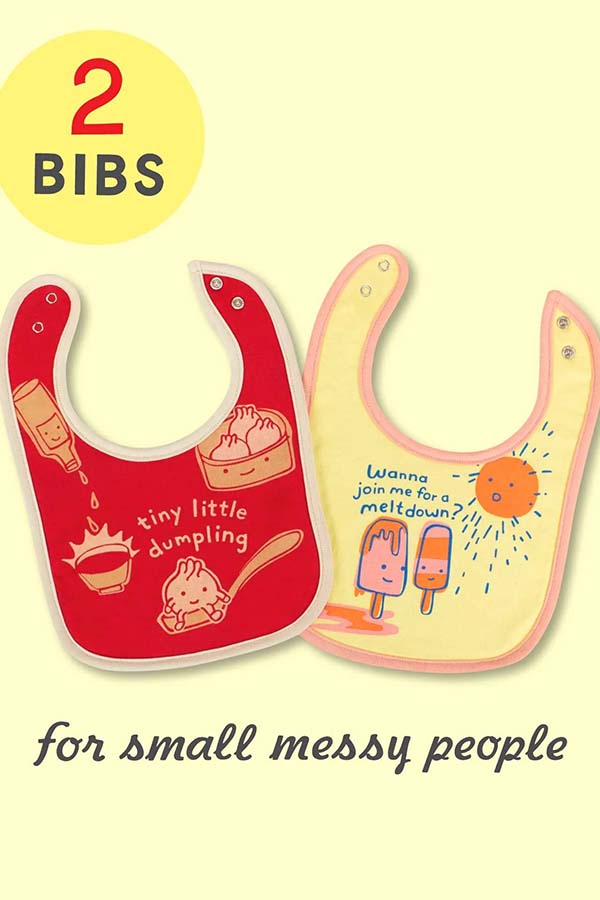 Dumpling Meltdown | BABY BIBS