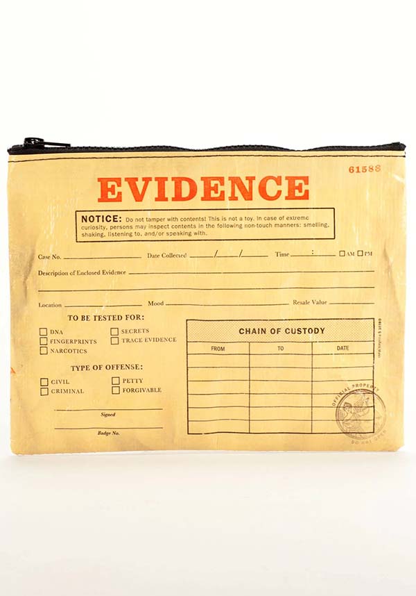 Evidence | ZIPPER POUCH
