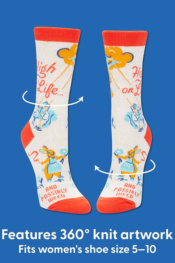 High On Life | CREW SOCKS