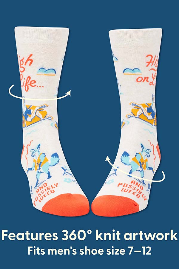 High On Life | CREW SOCKS [Mens]