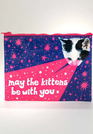 Kittens Be With You | ZIPPER POUCH