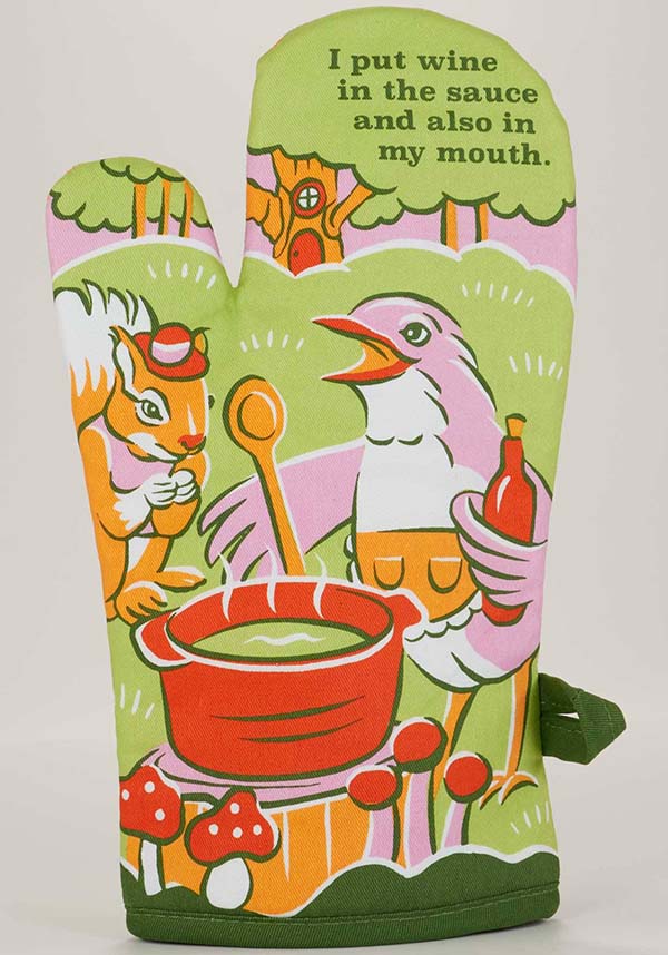 Wine In My Mouth | OVEN MITT