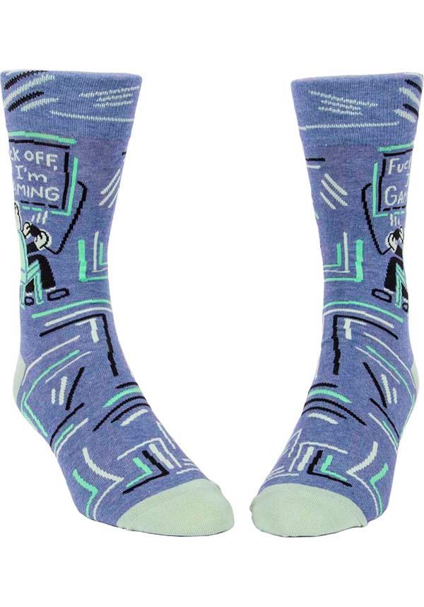 Fu** Off, I'm Gaming | CREW SOCKS - Beserk - all, all clothing, ankle socks, blue, blueq, christmas gifts, clickfrenzy15-2023, discountapp, fp, gifts, hosiery, hosiery and socks, ladies, ladies clothing, mens, mens gifts, mens socks, mens underwear and socks, optoco, sep19, socks, video game, winter, winter clothing, winter wear