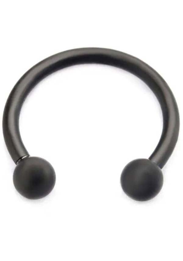 Black | HORSESHOE RING