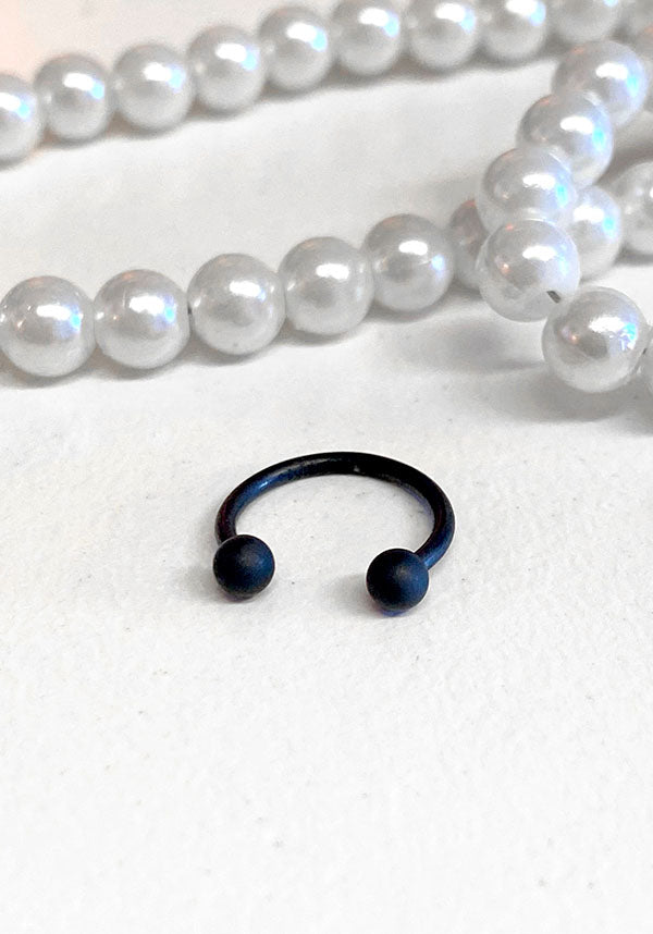 Black | HORSESHOE RING