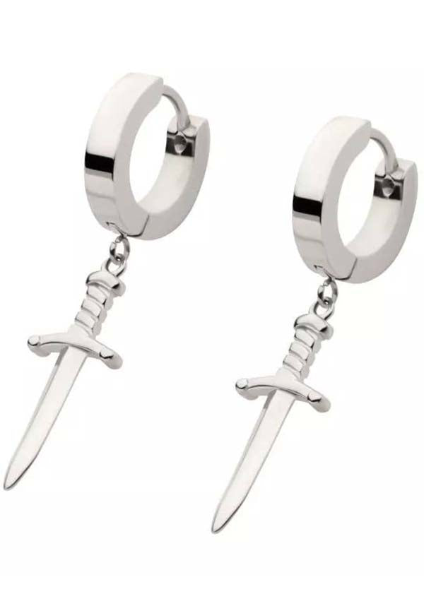 Macbeth&#39;s Blade | HUGGIE EARRINGS