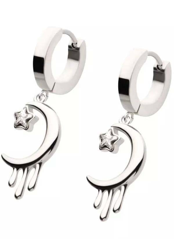 La Lune | HUGGIE EARRINGS