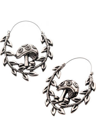 Lost Woods | PLUG HOOP EARRINGS*